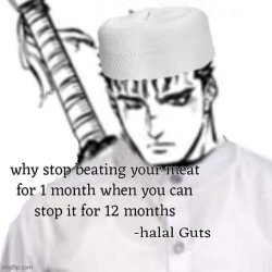 Halal guts Meme Template