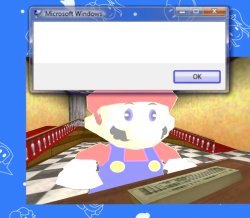 SMG4 Windows Message Meme Template