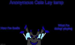 Anonymous cats temp template Meme Template