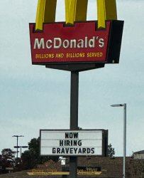 McDonald’s Graveyard Meme Template