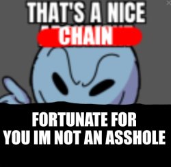 chain break prank Meme Template
