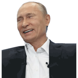 Amused Putin Meme Template