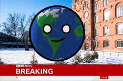 Earth Breaking News Meme Template