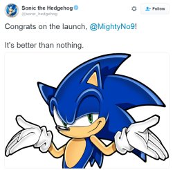 Sonic twitter Meme Template