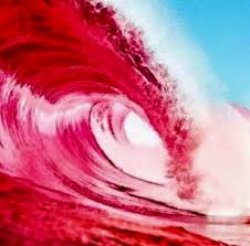 GIANT RED WAVE Meme Template