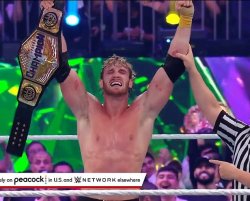 Logan Paul Peacock belt Meme Template