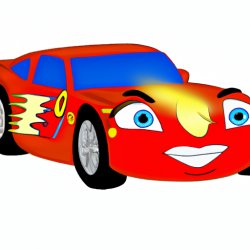 Autistic lightning McQueen Meme Template