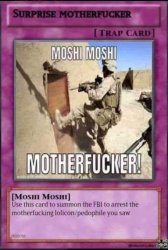 Moshi Moshi Motherfucker Meme Template