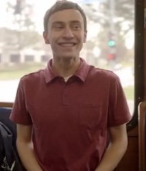 Sam Atypical smiling Meme Template