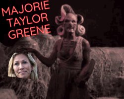 Majorie Taylor Greene Meme Template
