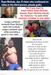 'Cool' Ankle Monitor On That Cot--Boxers Optional Meme Template