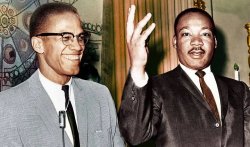 el-Hajj Malik el-Shabazz Malcolm X Martin Luther King MLK Meme Template