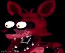 Foxy being surprised asf Meme Template