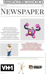typical hollywood news volume 44 Meme Template