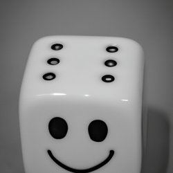 funny dice with a face Meme Template