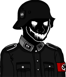 Wojak Anti-Fandom Waffen-SS Soldier Monster Meme Template