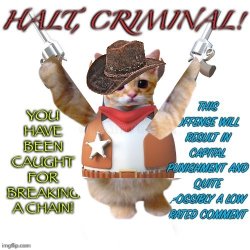 Fat gato cowboy Meme Template