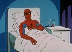 Spiderman Hospital Bed Meme Template