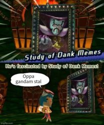 oppa gandam stal Meme Template