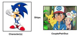 Sonic ships PearlShipping Meme Template