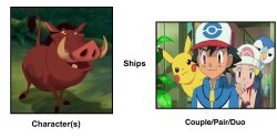 Pumbaa the PearlShipper Meme Template