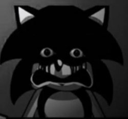 Traumatized Sonic Meme Template