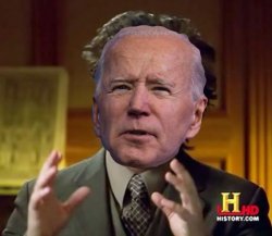 Biden History Channel Meme Template