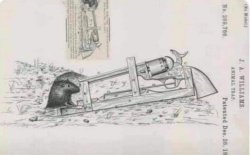 Old timey mouse trap Meme Template