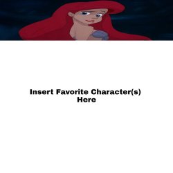 ariel likes who Meme Template