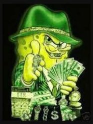 Money SpongeBob Meme Template