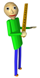 Baldi Meme Template