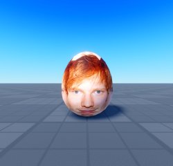 Egg sheeran Meme Template