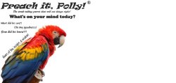 Preach It Polly Meme Template