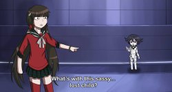 What's with this sassy lost child? Meme Template