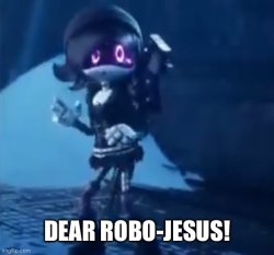 Robo-jesus Meme Template