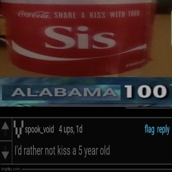 Kiss 5 year old Meme Template