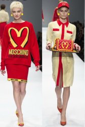 moschino mcdonalds-chic Meme Template