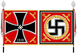 Infantry Batallion Flag for Leibstandarte-SS "Adolf Hitler", 194 Meme Template