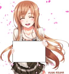 fangirl holding sign Meme Template