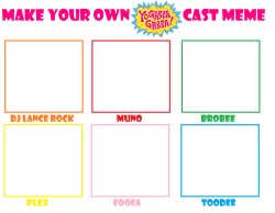 Make Your Own Yo Gabba Gabba Cast Meme Meme Template
