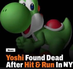 Yoshi dead Meme Template