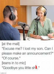 At the mall shit Meme Template