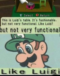 Like luigi Meme Template