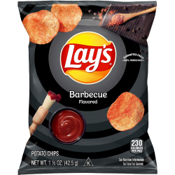 Lay's Barbecue Flavored Potato Chips, 1.5 Ounce (Pack of 64) Meme Template