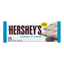 HERSHEY'S COOKIES 'N' CREME Candy Bars, 6.98 lb box, 72 bars Meme Template
