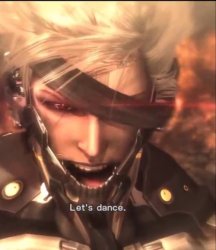 Lets dance Raiden Meme Template