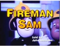 FIREMAN SAM told by John Alderton Meme Template