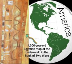 4,000-year-old Egyptian map of America Meme Template