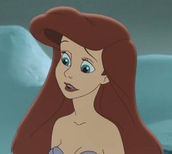 ariel thinking Meme Template