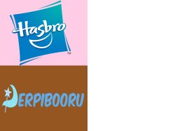Hasbro Derpibooru Contrast Meme Template